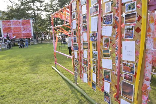 写真が紡ぐ、会場の展示
