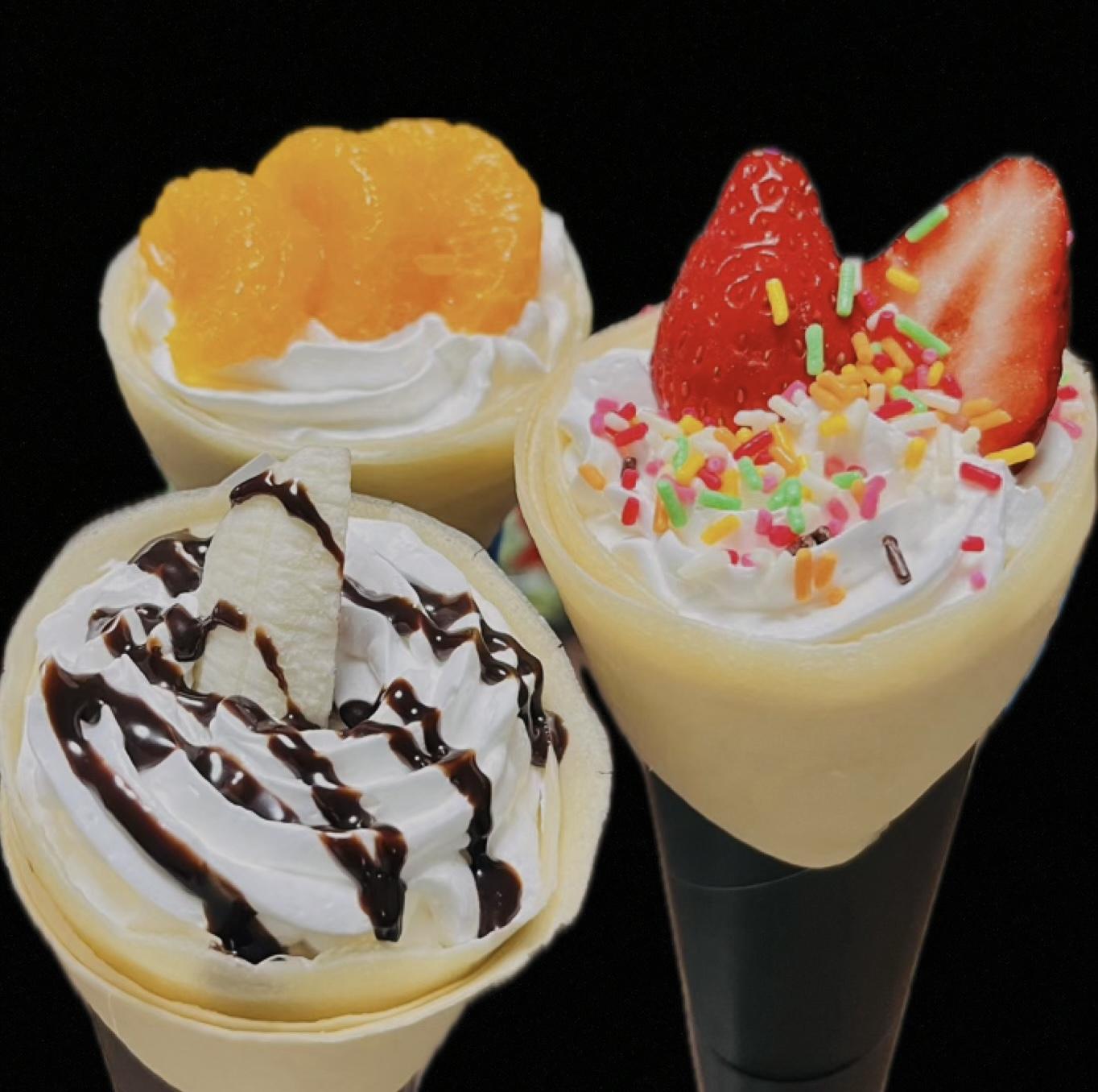 Sea Cafeのクレープ3種