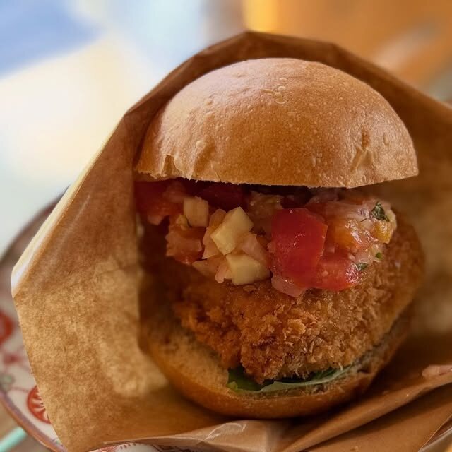 松鶴堂のバーガー